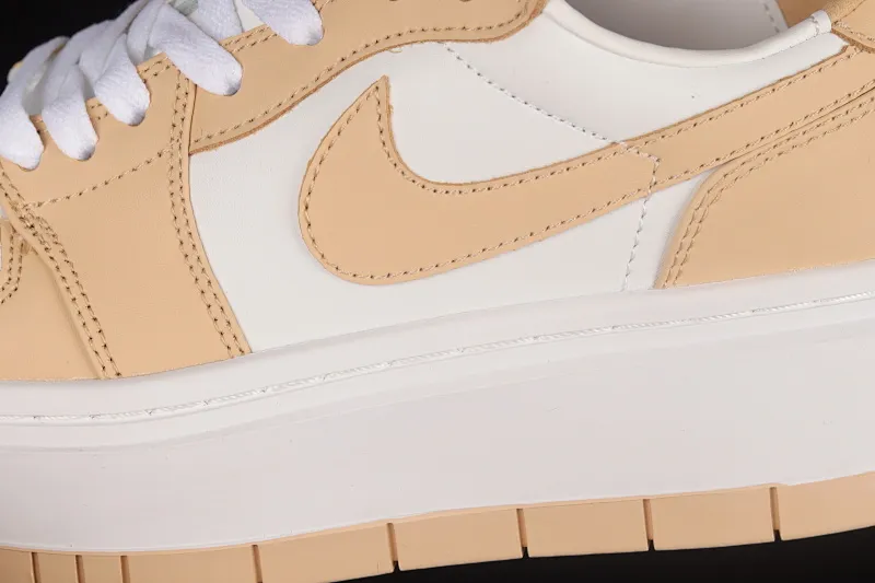 All categories Air Jordan Jordan series basketball shoes Air Jordan 1 Low Air Jordan 1 Elevate Low SE "Wolf Grey" Little AJ thick-soled retro basketball shoes DH7004-102
